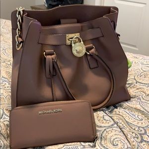 Rose Good Michael Kors Purse & Wallet